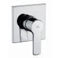 Paffoni West - Mitigeur de douche encastré avec corps d’encastrement, chrome WS010CR