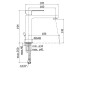 Paffoni Effe - Mitigeur de lavabo Medium, chrome EF074CR
