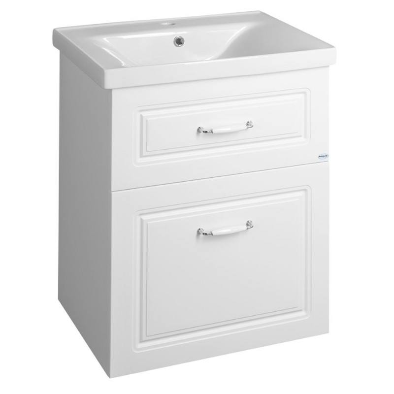 FAVOLO Vanity Unit 57x72,5x44,6cm, blanc mat FAVOLO Vanity Unit 57x72,5x44,6cm, blanc mat