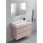 KUBE X lavabo en céramique 100x47cm, blanc ExtraGlaze KUBE X lavabo en céramique 100x47cm, blanc ExtraGlaze