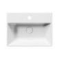 KUBE X lavabo en céramique 50x37cm, blanc ExtraGlaze KUBE X lavabo en céramique 50x37cm, blanc ExtraGlaze