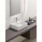KUBE X lavabo en céramique 50x37cm, blanc ExtraGlaze KUBE X lavabo en céramique 50x37cm, blanc ExtraGlaze