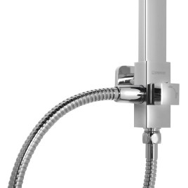 MASTERMAX Shower Combi Set sans Mixer Tap, chrome