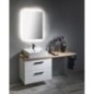 VEGA Vanity Unit 62x50x43,6cm, 2x tiroir, blanc VEGA Vanity Unit 62x50x43,6cm, 2x tiroir, blanc