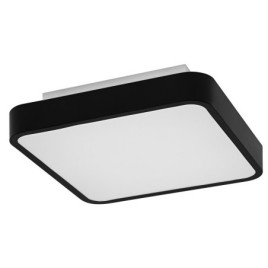 ORBIS BACKLIGHT ceiling light, 350x350mm, WIFI RGB + dimmable, 2800lm, 28W, noir