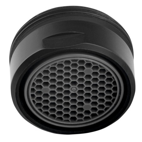 Male Tap Aerator M28x1, noir