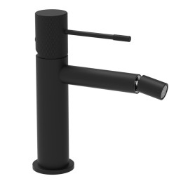 SOLARIS Bidet Mixer Tap sans Pop Up Waste, noir mat