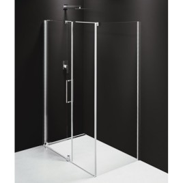 ROLLS Écran rectangulaire 1200x800 mm, variante L/R, verre clair