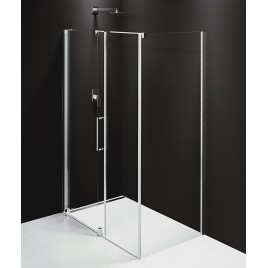 ROLLS Écran rectangulaire 1400x900 mm, variante L/R, verre clair