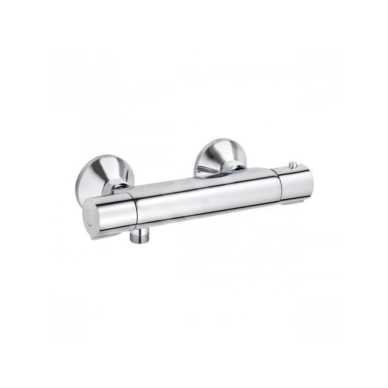 Kludi Basic - Mitigeur thermostatique de douche, chrome 350020538