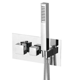 Robinet de douche thermostatique LATUS, incl. Handshower, 2/3 sorties, chrome