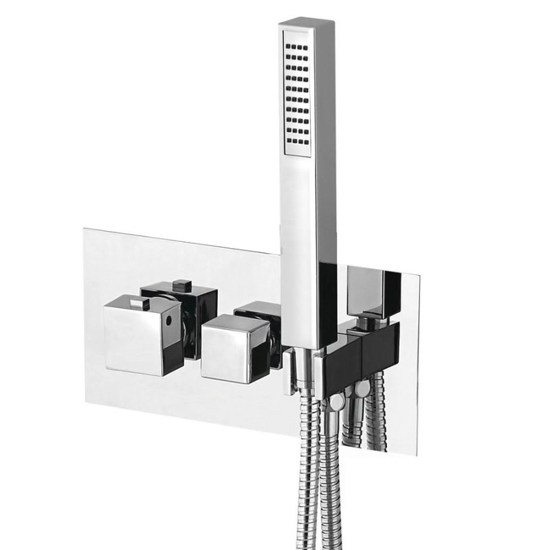 Robinet de douche thermostatique LATUS, incl. Handshower, 2/3 sorties, chrome
