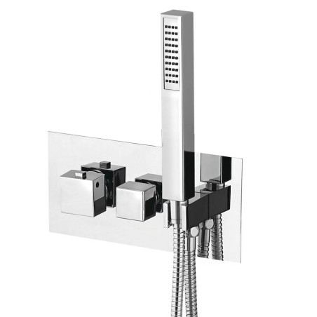 Robinet de douche thermostatique LATUS, incl. Handshower, 2/3 sorties, chrome