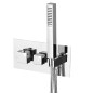 Robinet de douche thermostatique LATUS, incl. Handshower, 2/3 sorties, chrome