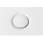 SET Housse de débordement, sortie de bain 1 ̈1/2, cliquetis, blanc brillant