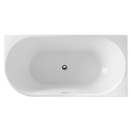 TIBERA R Corner Baignoire debout 140x70cm, blanc