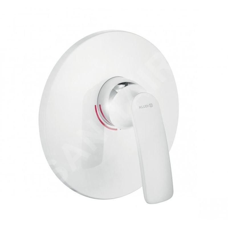 Kludi Balance - Mitigeur de douche encastré, blanc/chrome 526559175