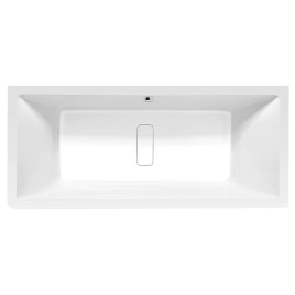 MARLENE CURVE R MONOLITH Bain rectangulaire 195x85x63cm, blanc