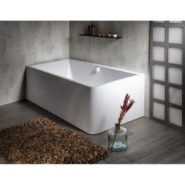 MARLENE CURVE L MONOLITH Bain rectangulaire 185x85x63cm, blanc