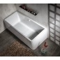 MARLENE CURVE L MONOLITH Bain rectangulaire 175x75x63cm, blanc MARLENE CURVE L MONOLITH Bain rectangulaire 175x75x63cm, blanc
