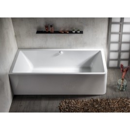 MARLENE CURVE L MONOLITH Bain rectangulaire 175x75x63cm, blanc