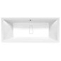 MARLENE CURVE L MONOLITH Bain rectangulaire 175x75x63cm, blanc MARLENE CURVE L MONOLITH Bain rectangulaire 175x75x63cm, blanc