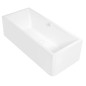 MARLENE CURVE L MONOLITH Bain rectangulaire 165x75x63cm, blanc MARLENE CURVE L MONOLITH Bain rectangulaire 165x75x63cm, blanc