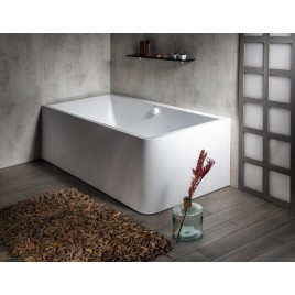MARLENE CURVE L MONOLITH Bain rectangulaire 165x75x63cm, blanc