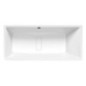 MARLENE CURVE R MONOLITH Bain rectangulaire 165x75x63cm, blanc MARLENE CURVE R MONOLITH Bain rectangulaire 165x75x63cm, blanc