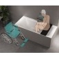 UNIVERSAL Assiette de bain, 80x25 cm, noir UNIVERSAL Assiette de bain, 80x25 cm, noir