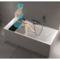 UNIVERSAL Assiette de bain, 80x25 cm, noir UNIVERSAL Assiette de bain, 80x25 cm, noir