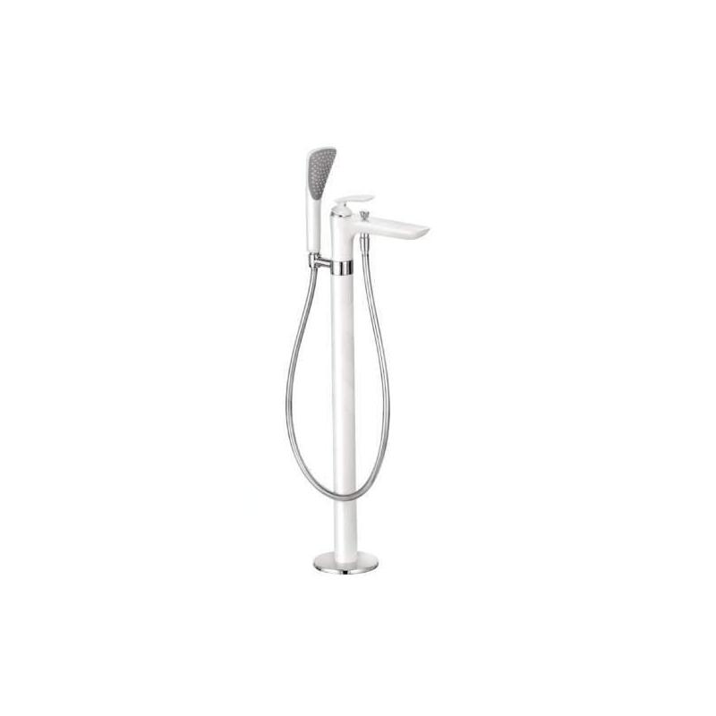 Kludi Balance - Mitigeur de baignoire au sol, blanc / chrome 525909175 Kludi Balance - Mitigeur de baignoire au sol, blanc / chrome 525909175