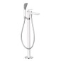 Kludi Balance - Mitigeur de baignoire au sol, blanc / chrome 525909175 Kludi Balance - Mitigeur de baignoire au sol, blanc / chrome 525909175