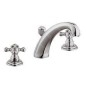 Kludi Adlon - Mitigeur de lavabo, installation 3 trous, avec vidage, chrome 510430520