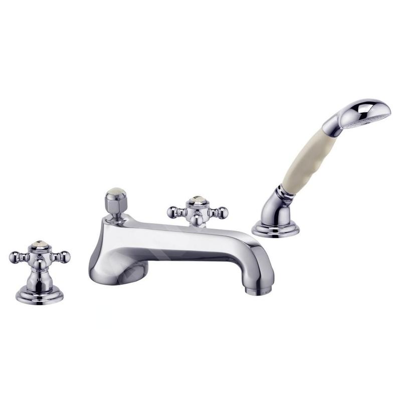Kludi Adlon - Mitigeur de baignoire, 4 trous, chrome 515250520 Kludi Adlon - Mitigeur de baignoire, 4 trous, chrome 515250520