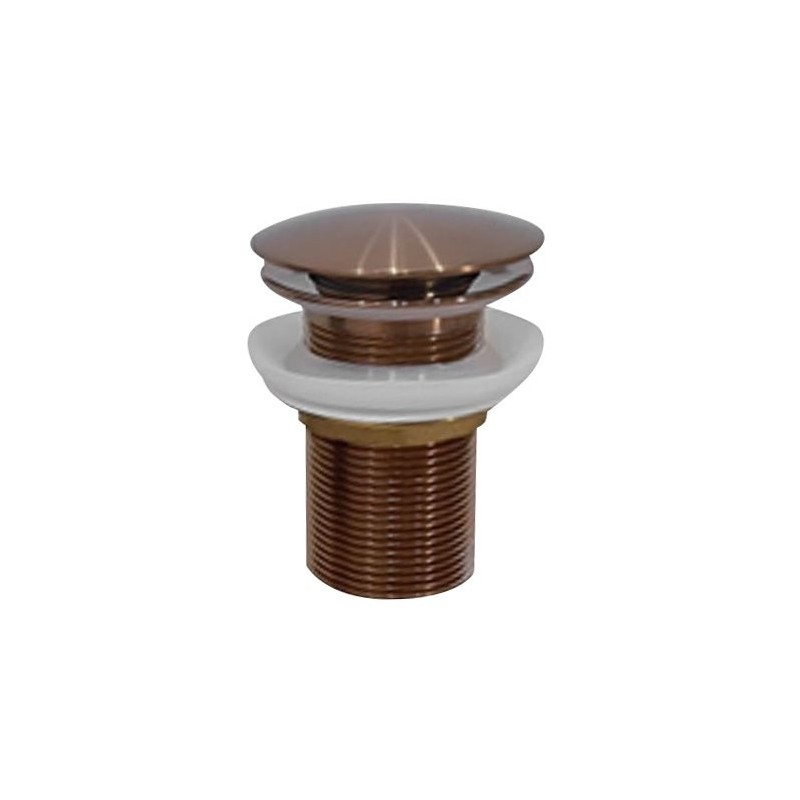 AURUM Click-Clack Washbasin Waste 5/4", tapis de cuivre