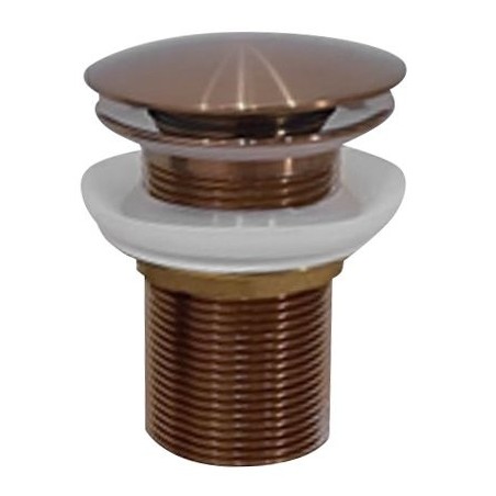 AURUM Click-Clack Washbasin Waste 5/4", tapis de cuivre