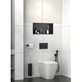 INSERTA niche de douche encastrée, 510x270 mm, acier inoxydable, anthracite