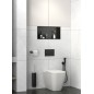 INSERTA niche de douche encastrée, 510x270 mm, acier inoxydable, anthracite