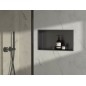 INSERTA niche de douche encastrée, 510x270 mm, acier inoxydable, anthracite