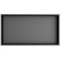 INSERTA niche de douche encastrée, 510x270 mm, acier inoxydable, anthracite