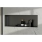 INSERTA niche de douche encastrée, 810x270 mm, acier inoxydable, anthracite INSERTA niche de douche encastrée, 810x270 mm, acier inoxydable, anthracite