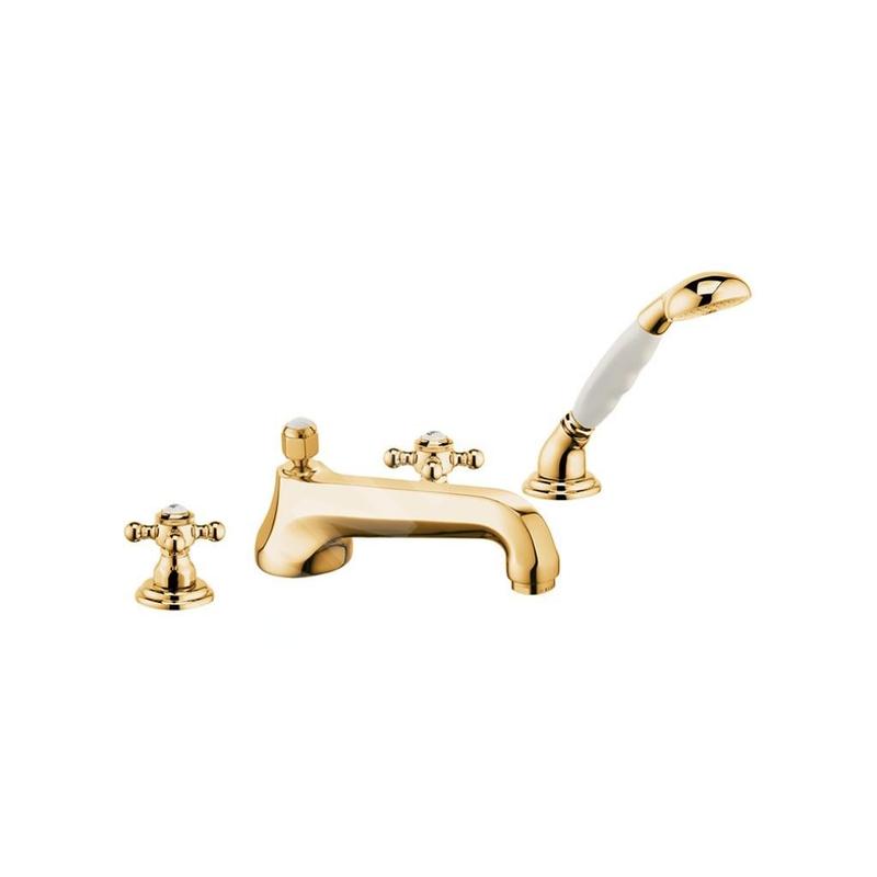 Kludi Adlon - Mitigeur de baignoire, 4 trous, laiton 515254520 Kludi Adlon - Mitigeur de baignoire, 4 trous, laiton 515254520