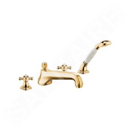 Kludi Adlon - Mitigeur de baignoire, 4 trous, laiton 515254520