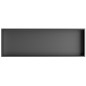INSERTA niche de douche encastrée, 810x270 mm, acier inoxydable, anthracite INSERTA niche de douche encastrée, 810x270 mm, acier inoxydable, anthracite