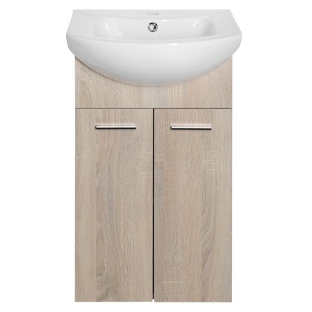 ZOJA Vanity Unit 41,5 x74x25,3cm, placage de chêne
