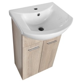 ZOJA Vanity Unit 41,5 x74x25,3cm, placage de chêne