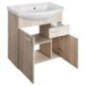 ZOJA Vanity Unité 71,5x74x34cm, placage de chêne ZOJA Vanity Unité 71,5x74x34cm, placage de chêne