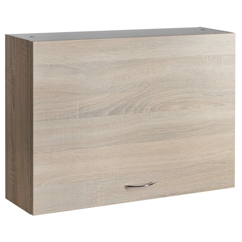 KERAMIA FRESH Unité de rangement supérieur pliant 70x50x20cm, placage de chêne