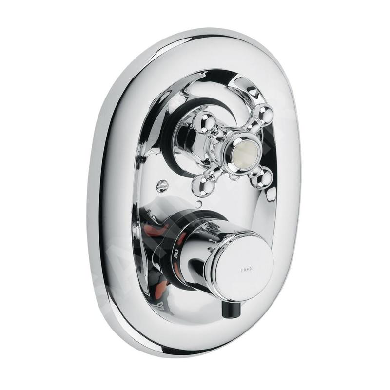 Kludi Adlon - Mitigeur de douche thermostatique encastré, chrome 517200520